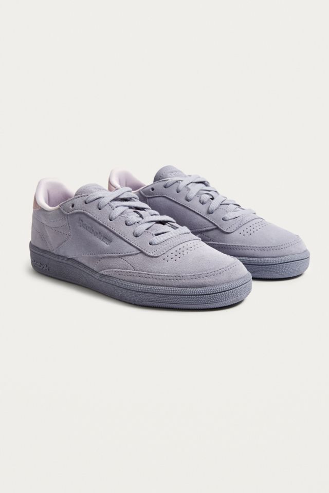 Reebok Club C 85 SG Purple Suede Trainers Urban Outfitters DE