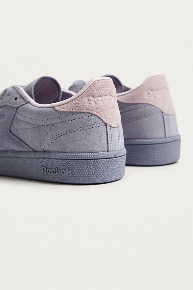 Reebok Club C 85 SG Purple Suede Trainers #4