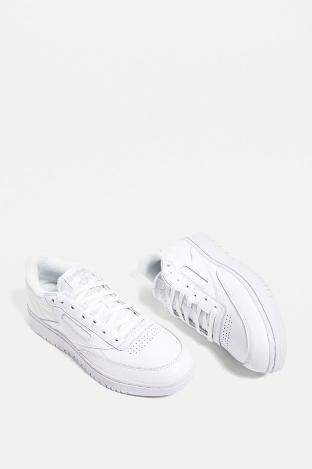 Reebok White Club C Double Trainers #1