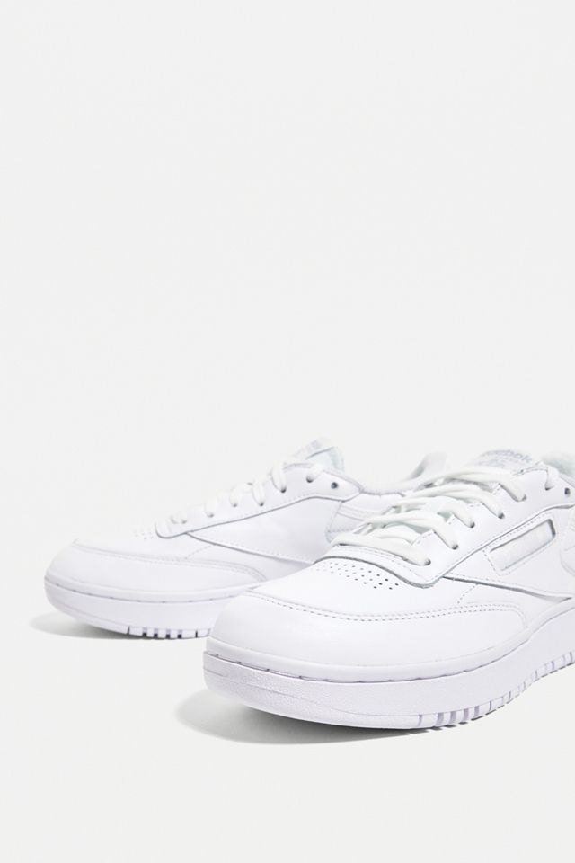 Reebok White Club C Double Trainers #3