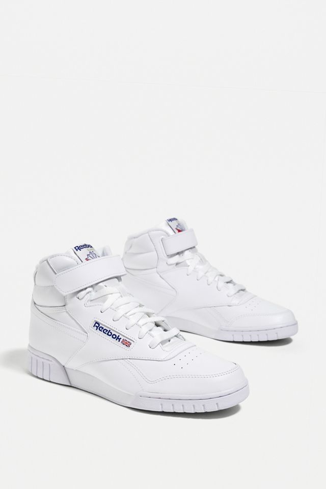 Reebok Ex-O-Fit White High Top Sneaker Urban Outfitters UK