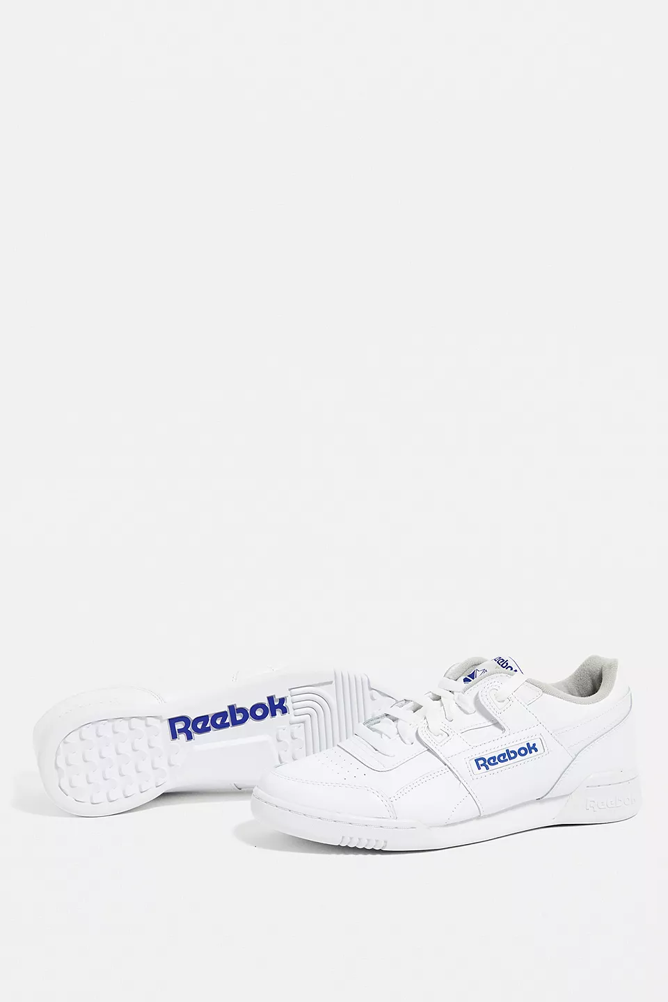 urbanoutfitters.com | Reebok Workout Plus White Trainers