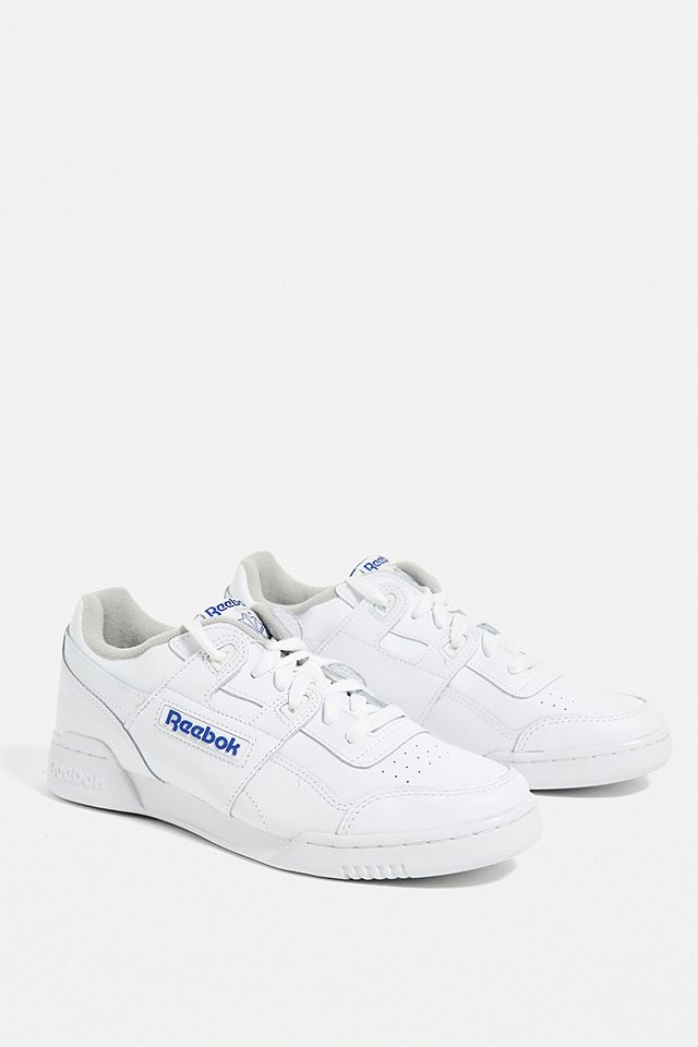 urbanoutfitters.com | Reebok Workout Plus White Trainers