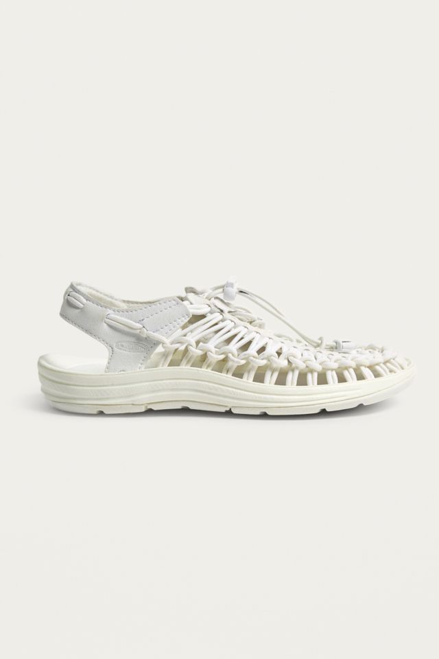 KEEN Uneek White Sandals Urban Outfitters UK