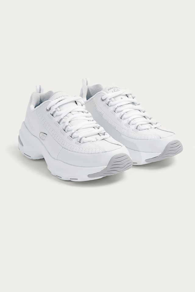 Skechers - Baskets D'lites Ultra Illusions blanches #1