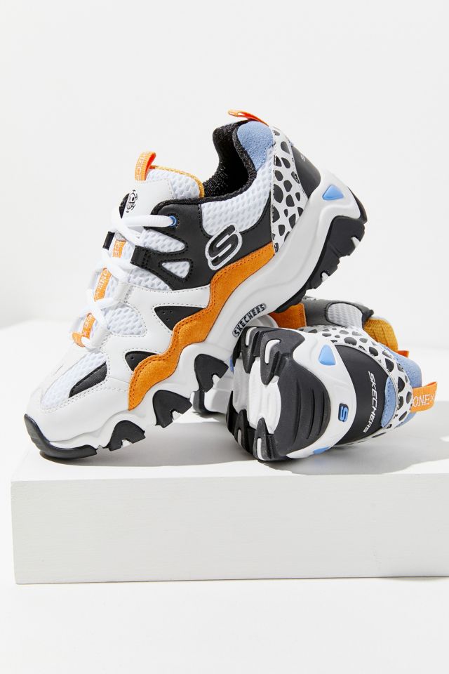 Skechers d'lites 3 homme orange on sale