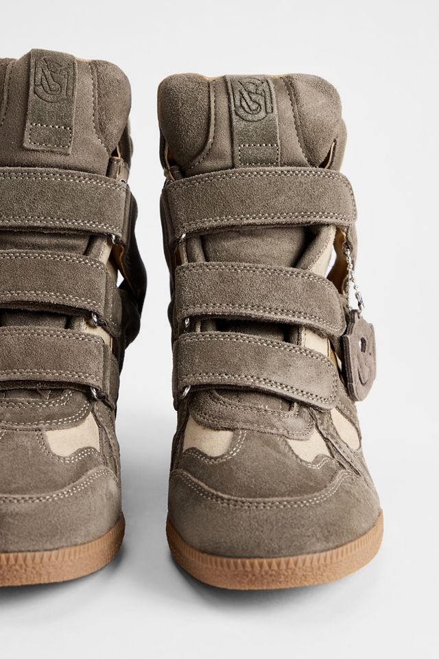 Baskets compensées Mavis taupe Steve Madden #2