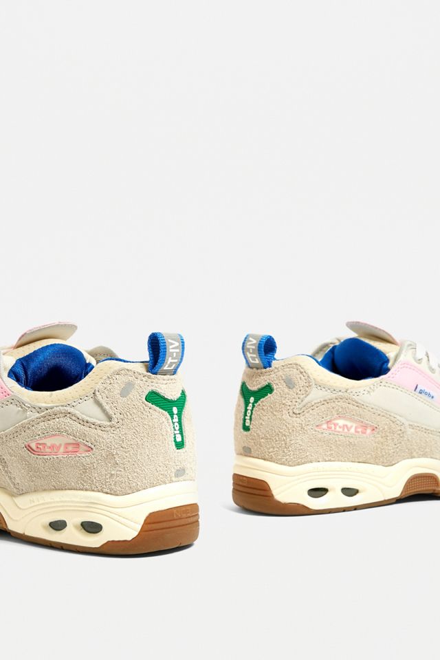 Globe CT-IV Classic Ecru + Pink Trainers #3