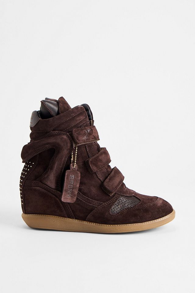Baskets compensées BRONX Brown JAE-YY #4