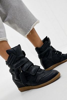 Sneakers con zeppa BRONX nere JAE-YY