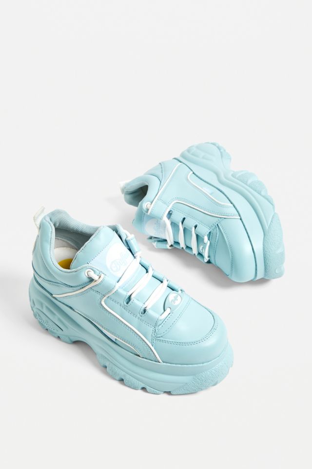 Blue store platform trainers