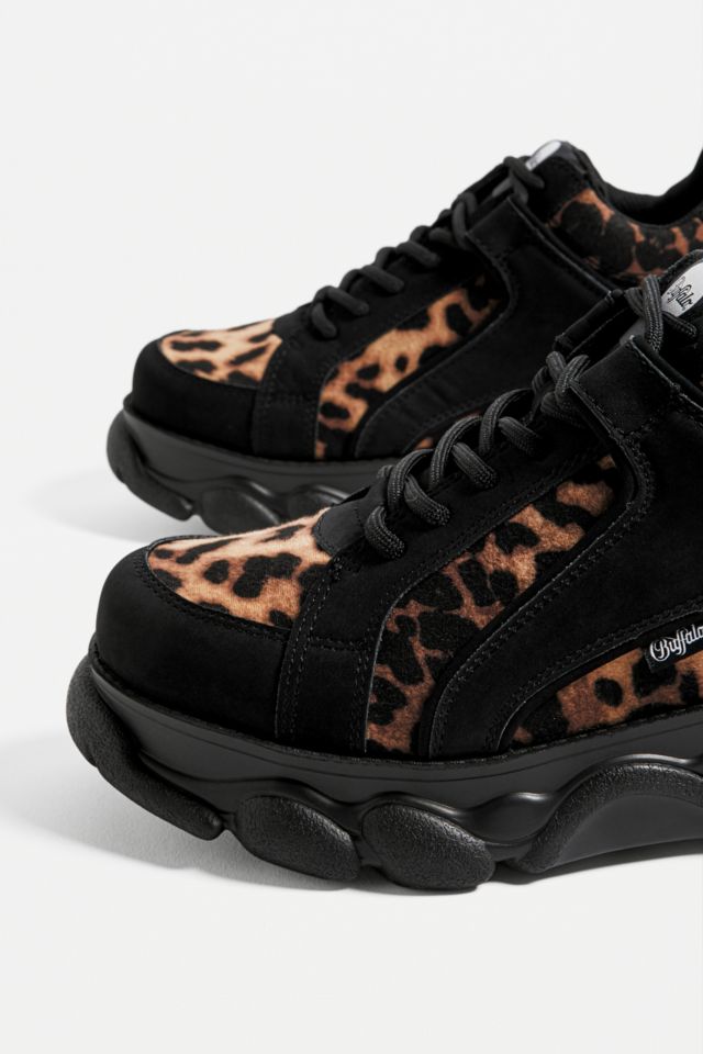 Leopard print buffalo sales shoes