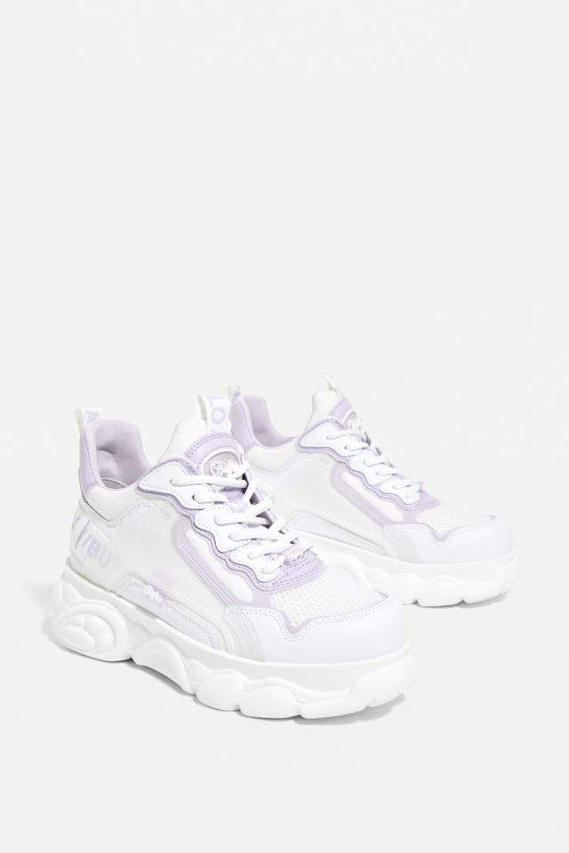 White and hot sale purple trainers