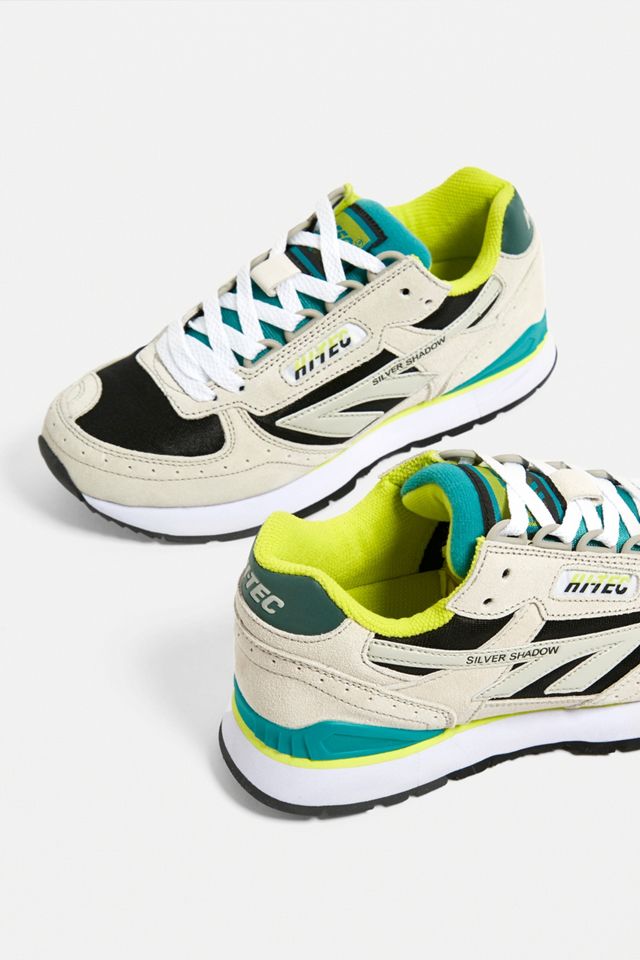 Hi-Tec Silver Shadow Green Trainers #1