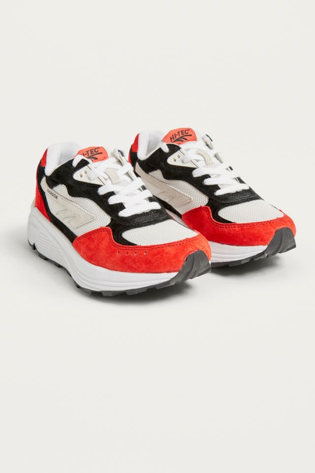 Hi-Tec Silver Shadow Red and Black Trainers | Urban Outfitters UK