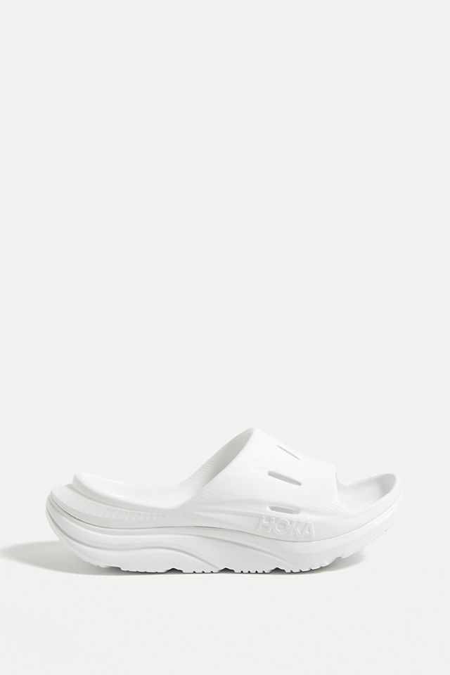 HOKA White Ora Recovery Slide 3 Sandals #2
