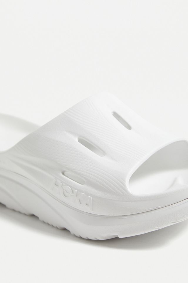 HOKA White Ora Recovery Slide 3 Sandals #3
