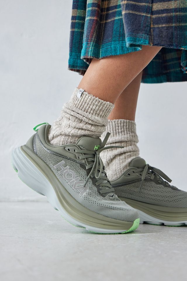 HOKA Trainer Bondi 8 Olive Haze | Urban Outfitters IT