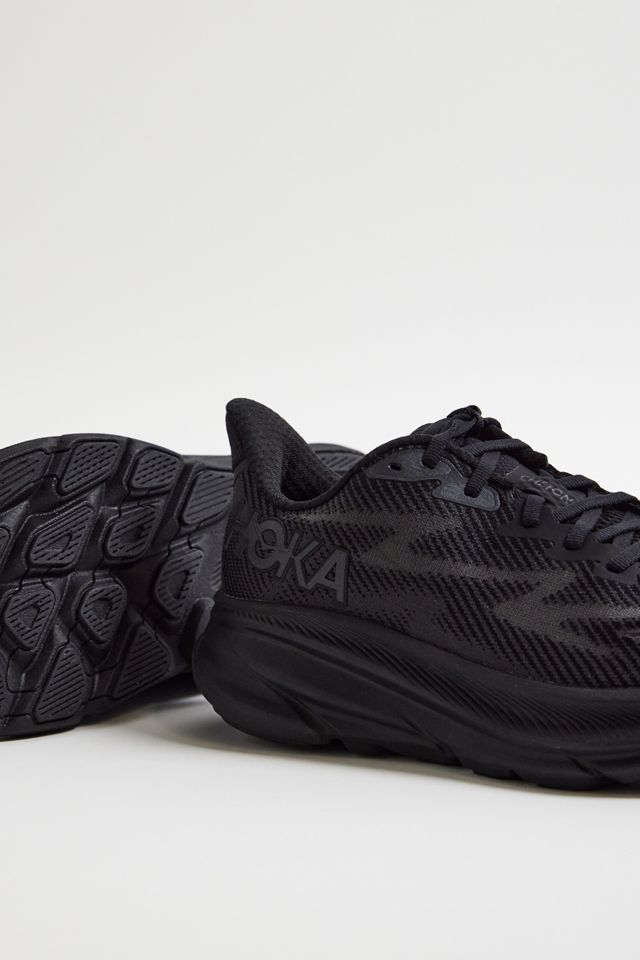 HOKA Black Clifton 9 Trainers #2