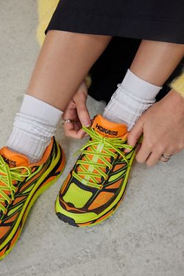HOKA Orange Mafate Speed 2 Trainers