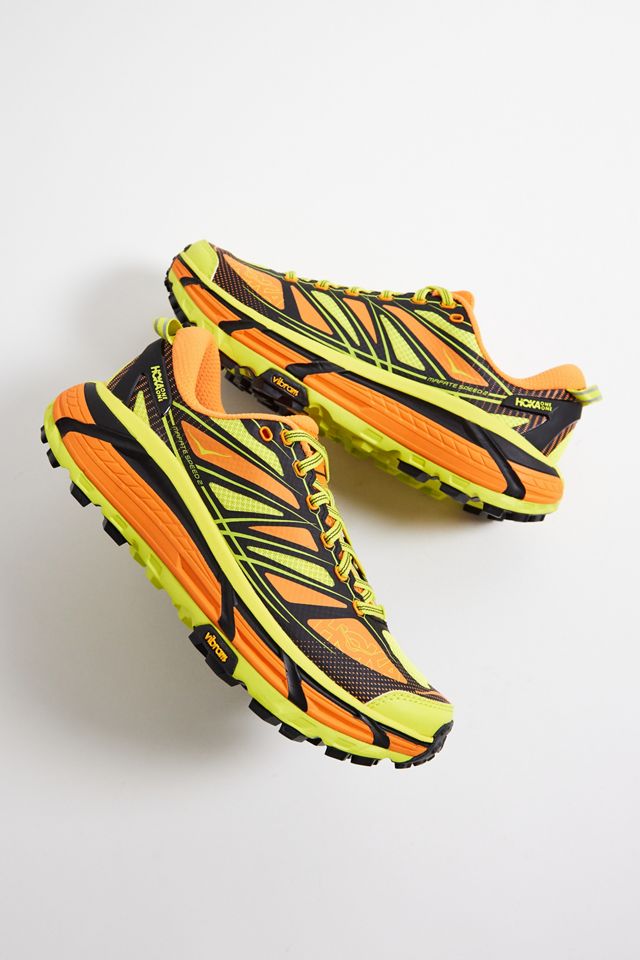 HOKA Orange Mafate Speed 2 Trainers #1