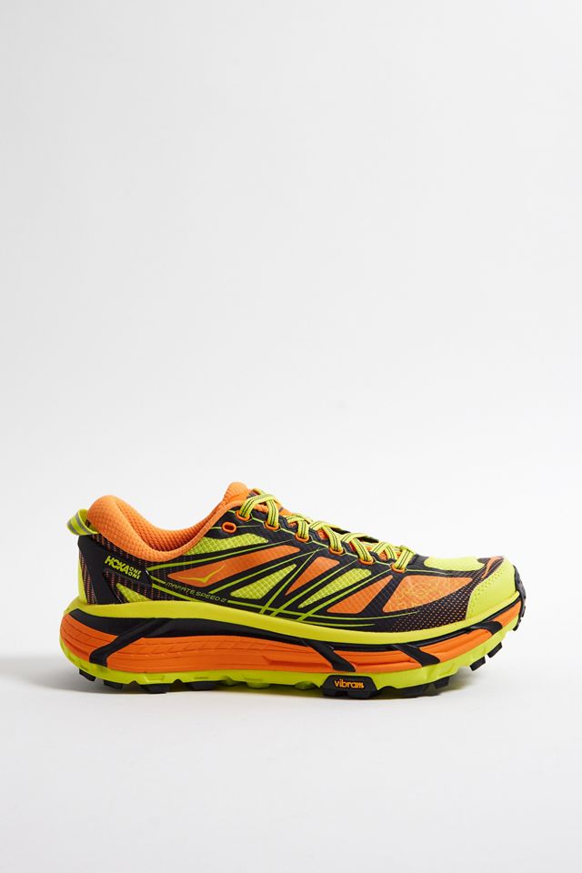 HOKA Orange Mafate Speed 2 Trainers #2