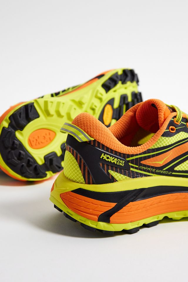 HOKA Orange Mafate Speed 2 Trainers #3
