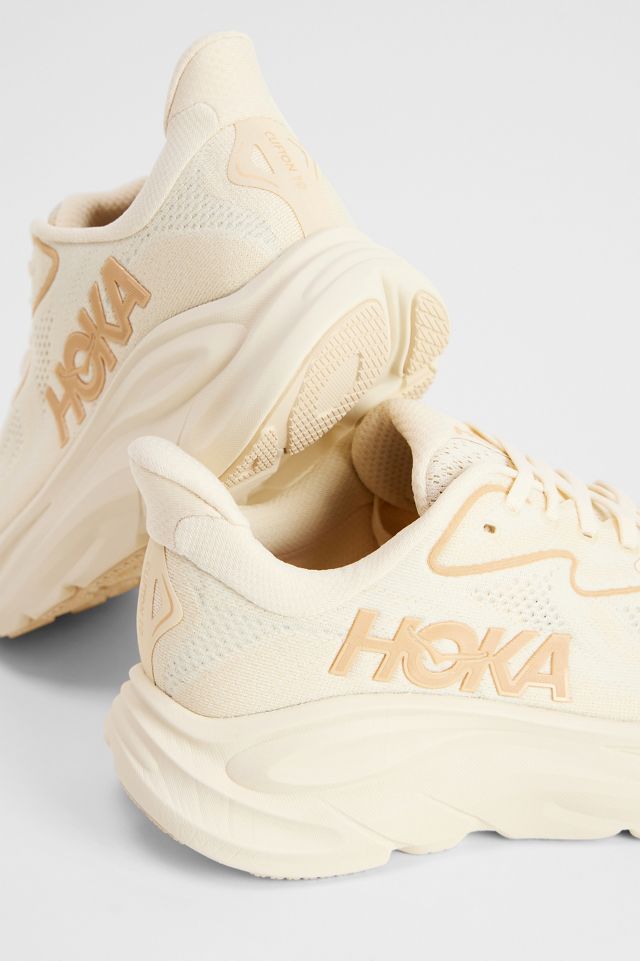 HOKA Cream Clifton 10 Trainers #2