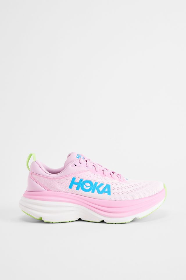 HOKA Pink Bondi 8 Trainers #2