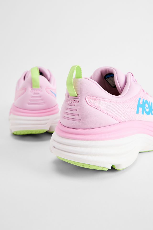 HOKA Pink Bondi 8 Trainers #3