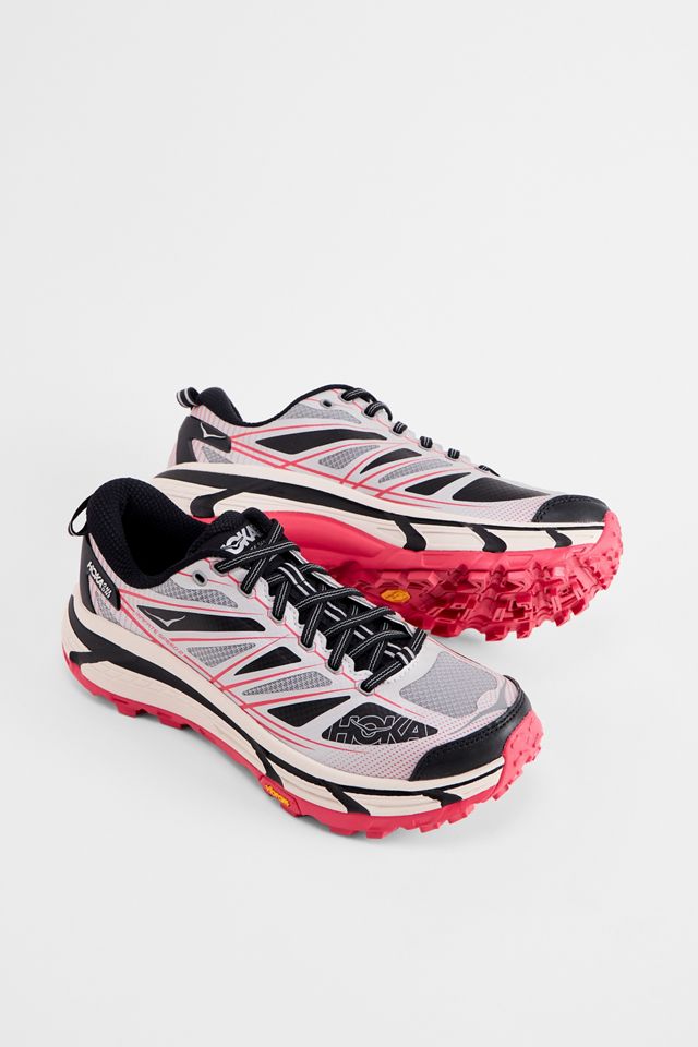 Baskets HOKA Mafate Speed 2 Crème et Rouge #1