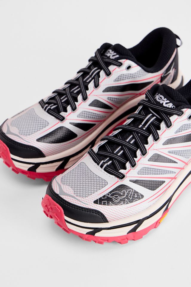 Baskets HOKA Mafate Speed 2 Crème et Rouge #3