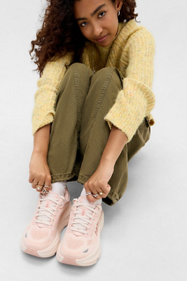 HOKA HOKA Pink Bondi 9 Trainers - Pink Shoe UK 5 at Urban Outfitters
