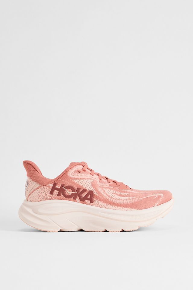 HOKA Pink Clifton 10 Trainers #1