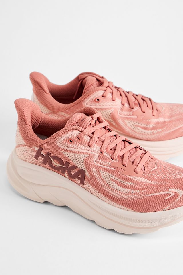 HOKA Pink Clifton 10 Trainers #3
