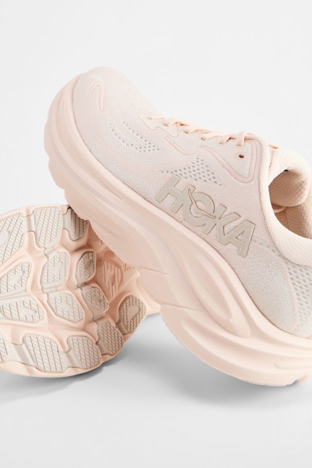 HOKA Beige Clifton 10 Trainers #3