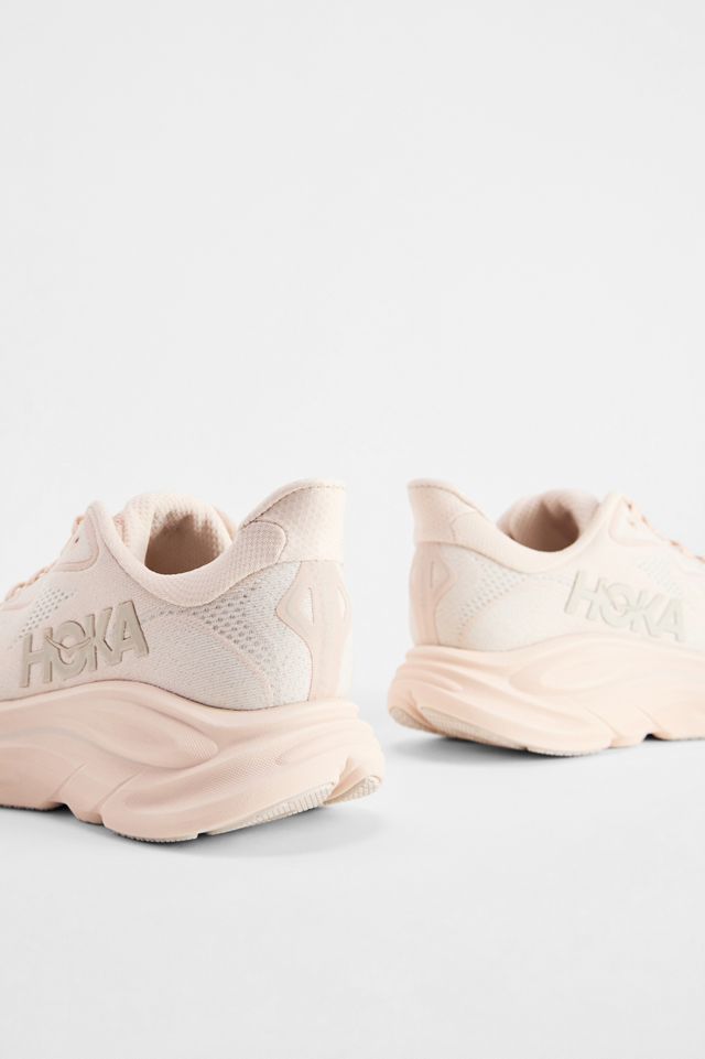 HOKA Beige Clifton 10 Trainers #4