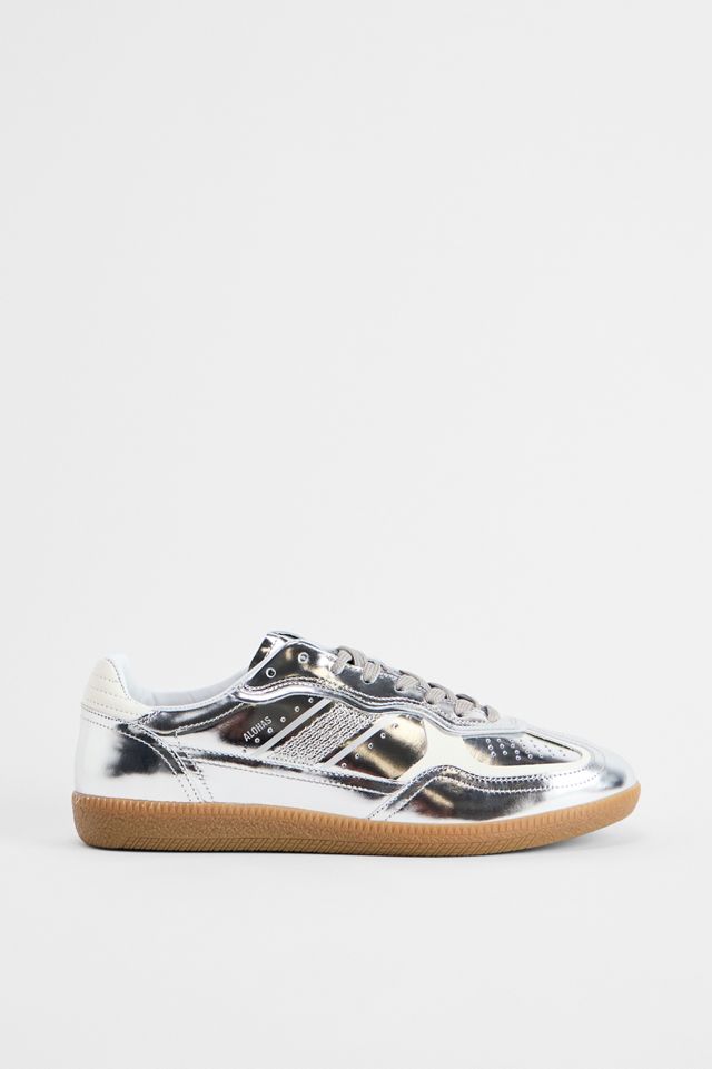 ALOHAS Silver TB.490 Leather Trainers #3