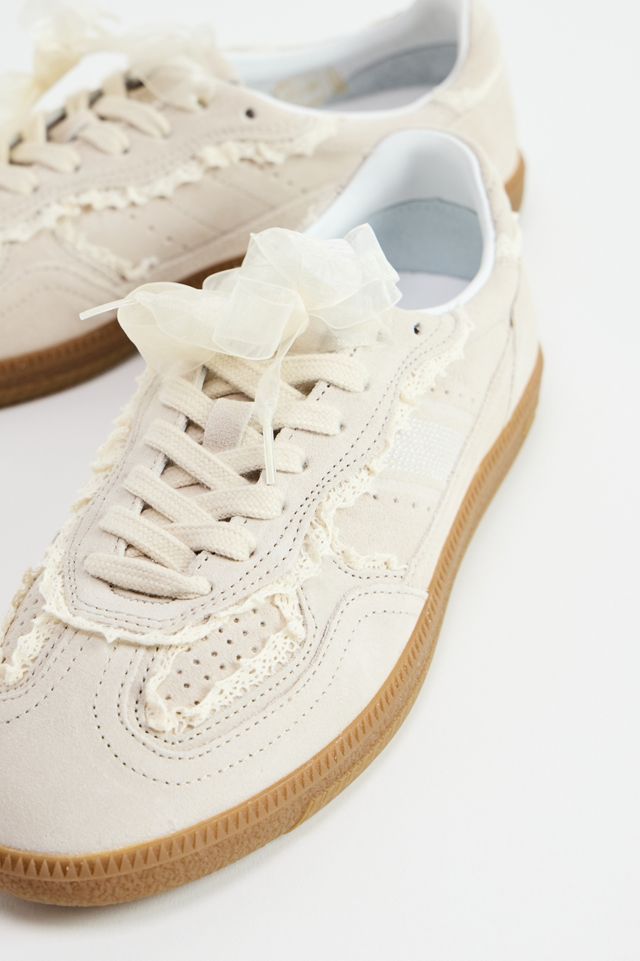 ALOHAS Cream TB.490 Crochet Trim Trainers #2