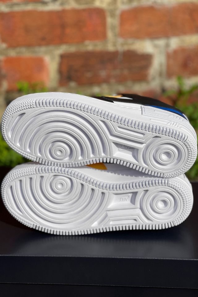 Nike Air Force 1 Shadow White & Black Multi Trainers #6
