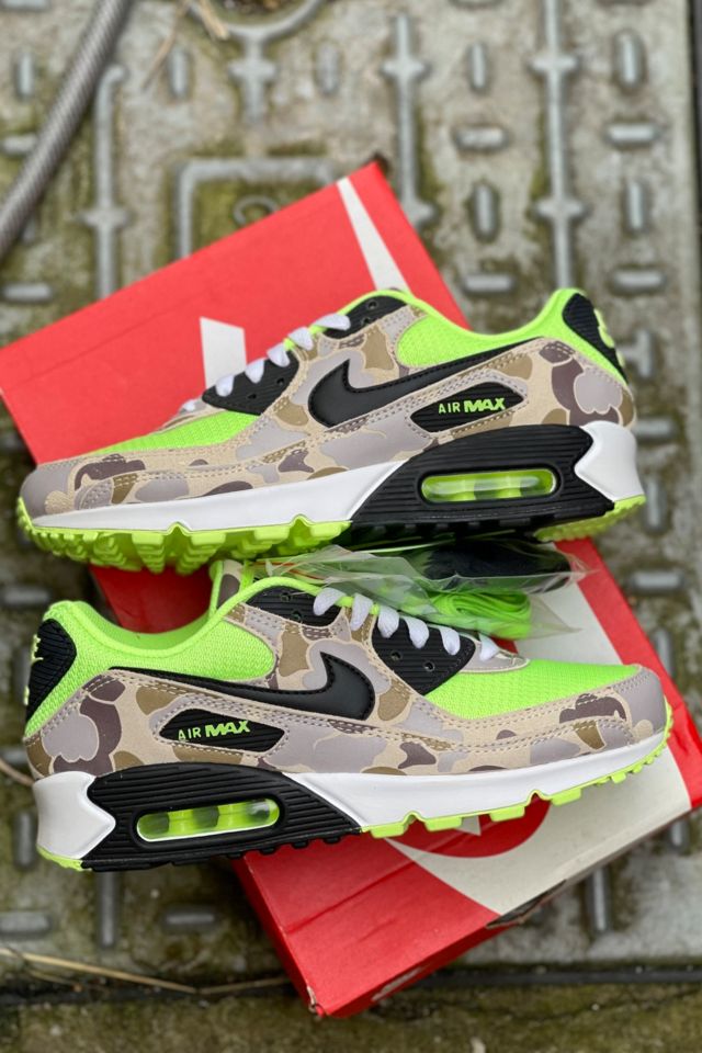 Nike Air Max 90 Volt Duck Camo Trainers