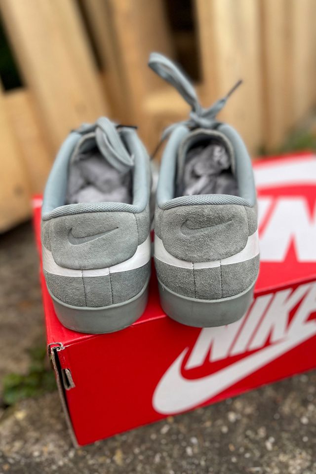 Nike Blazer City Low LX Grey & White Trainers #2