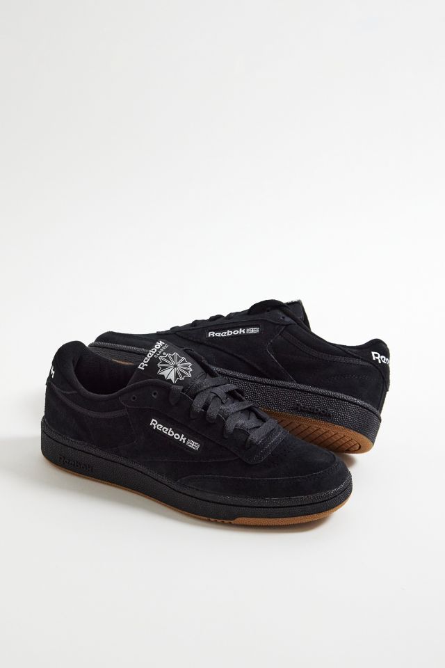 Reebok Black Suede Club C 85 Trainers