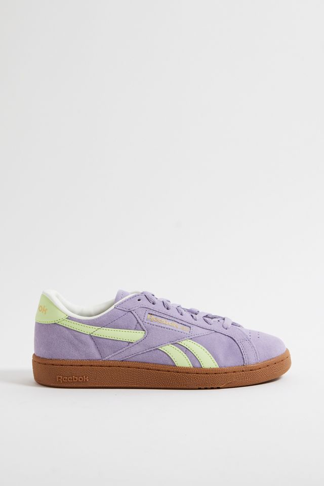 Reebok Lilac  Club C Grounds Trainers #3
