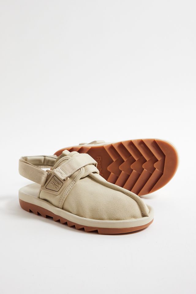 Sandale en daim beige Reebok Beatnik #2
