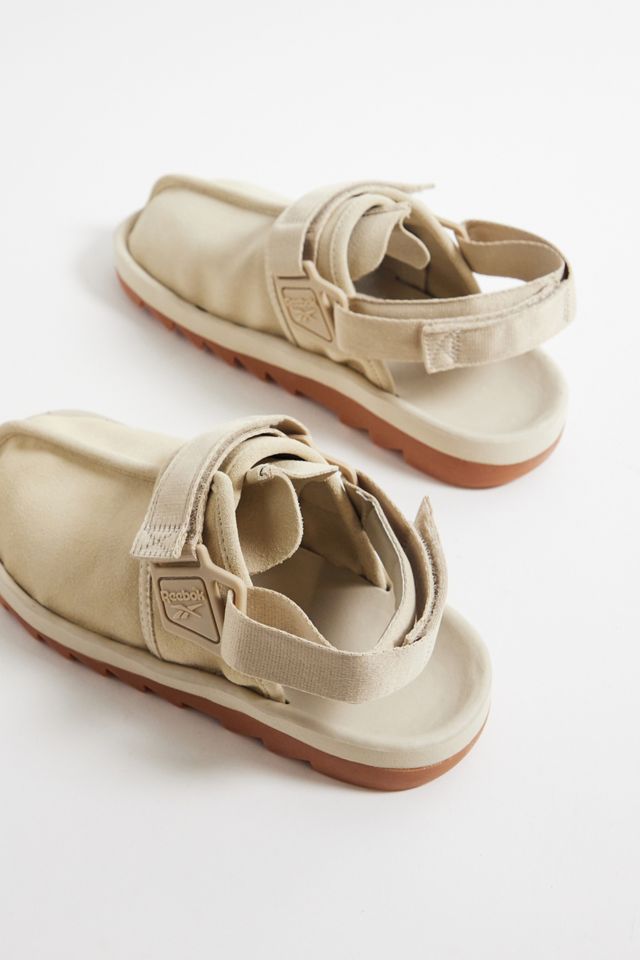 Sandale en daim beige Reebok Beatnik #4