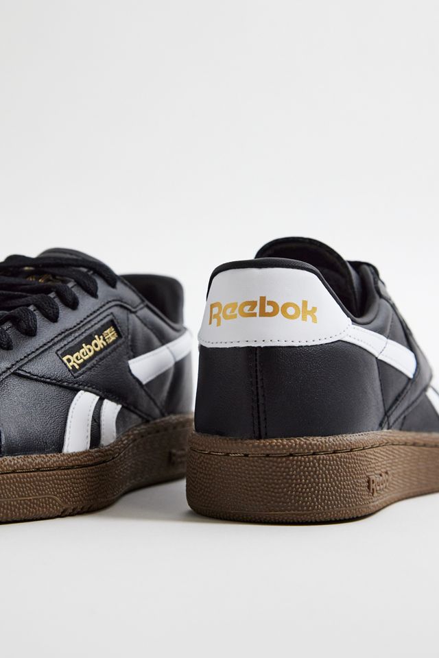 Reebok Black Club C Grounds Trainers #4