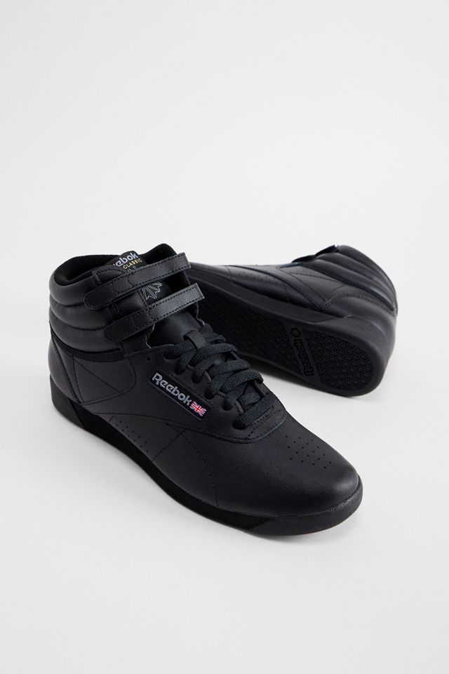 Reebok Black Freestyle Hi Trainers #1
