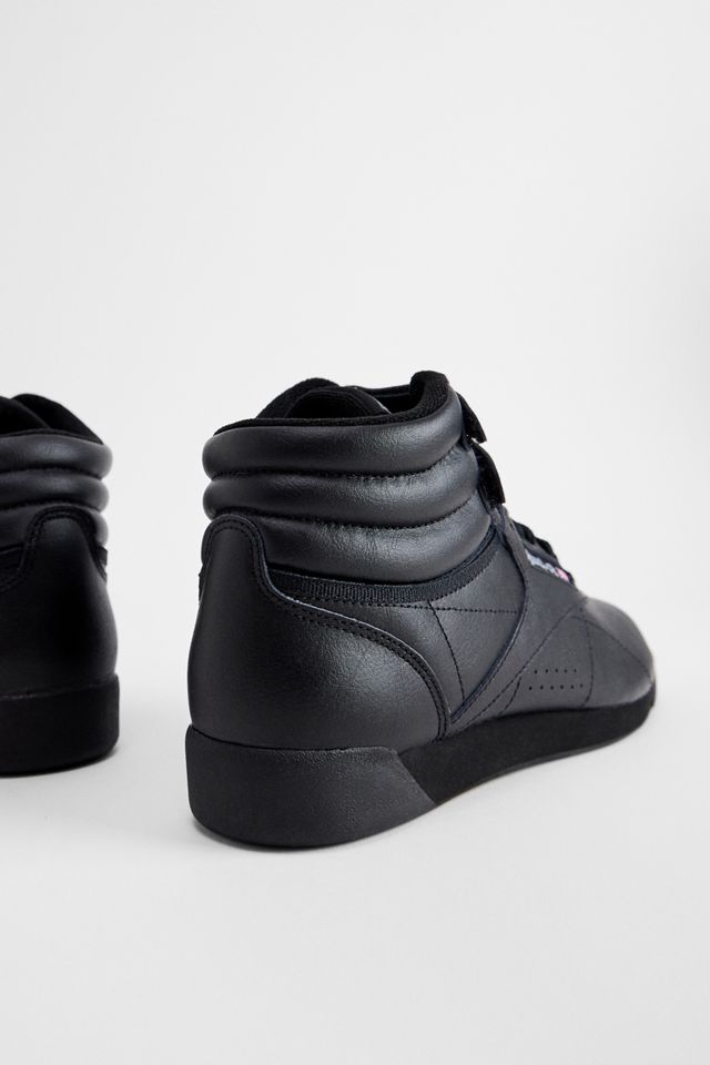 Reebok Black Freestyle Hi Trainers #4