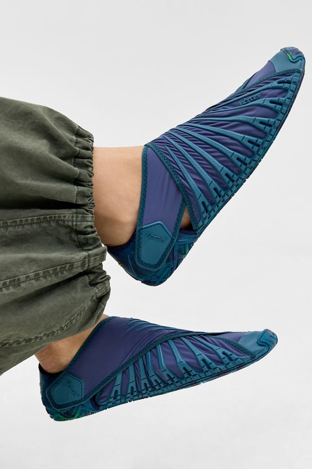 ​Scarpe Furoshiki verdi e blu Vibram #5